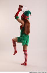 VERONIKA ELF STANDING POSE WITH BOX